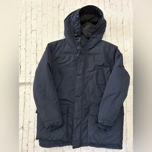 J.Crew Men’s Heavyweight Nordic Field Parka Primaloft Hooded Insulated XL Navy